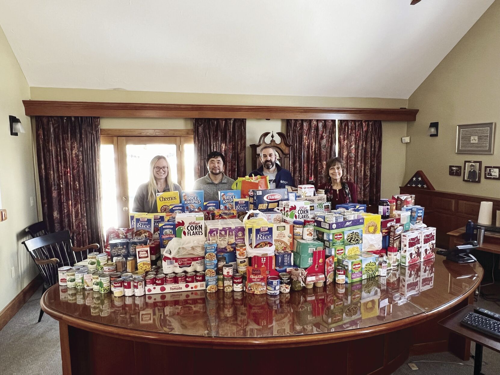 Path Resorts donates over 1,000 items to local food pantry